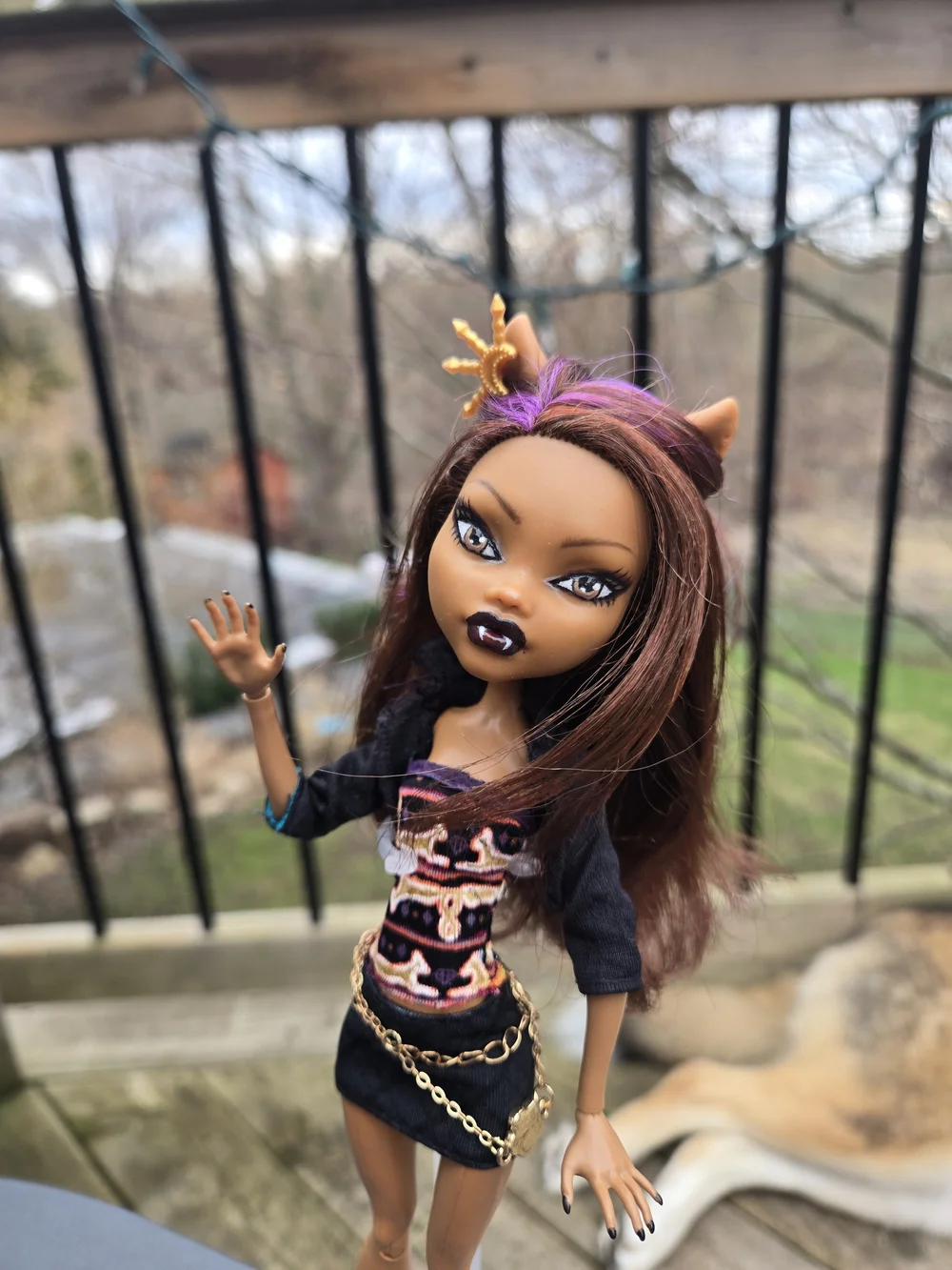 Clawdeen Wolf OOAK - Picture 8 of 8